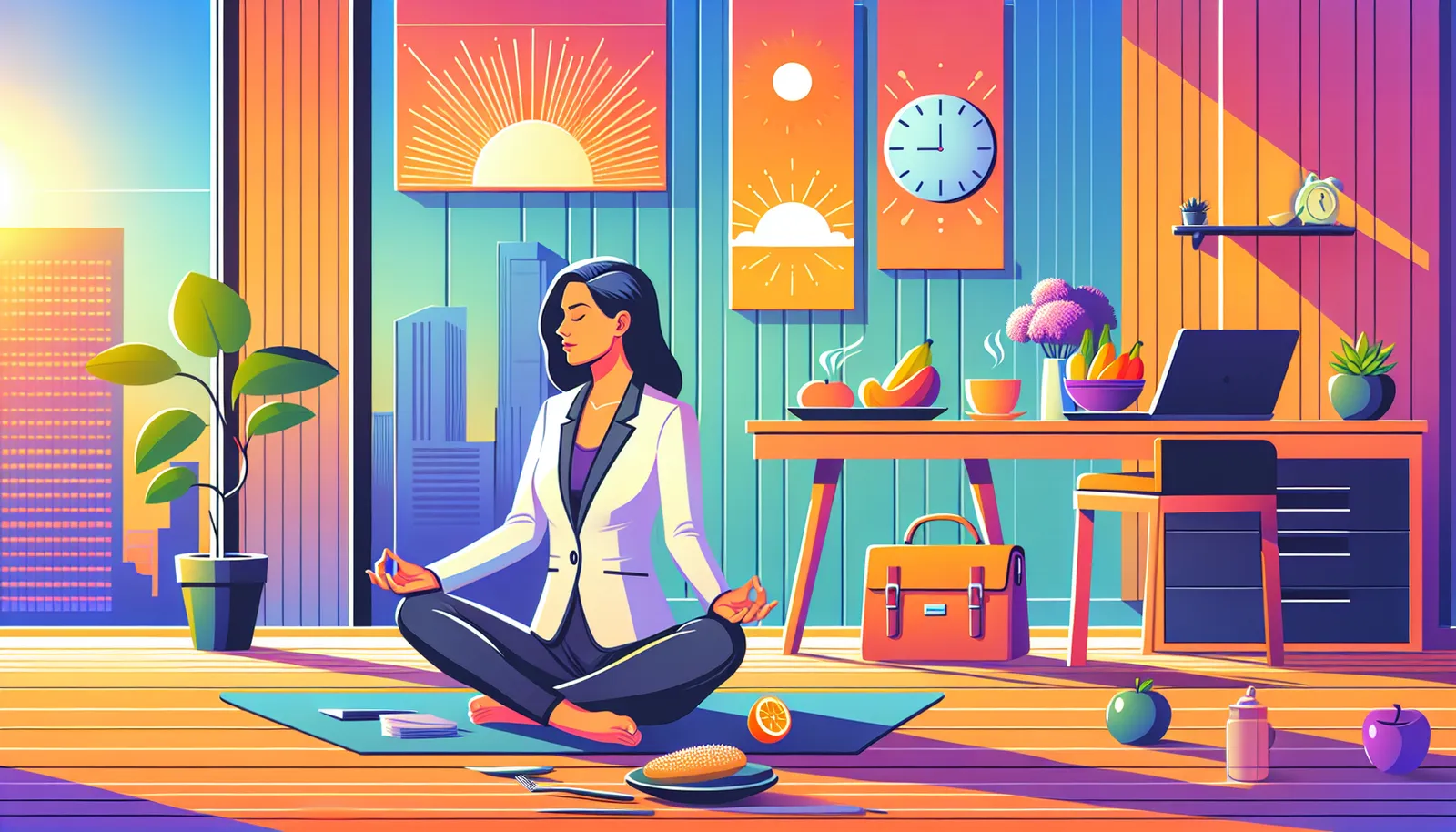 Cover for Crafting a Mindful Morning Routine: Start Your Day with Intention