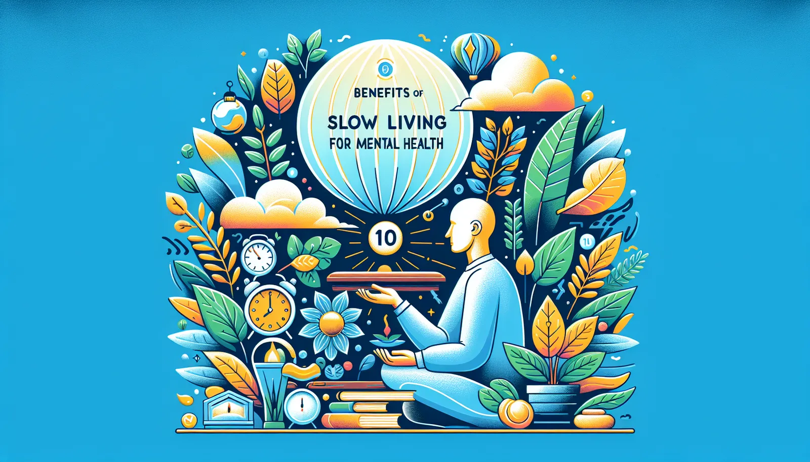 Cover for Top 10 Benefits of Slow Living for Mental Health