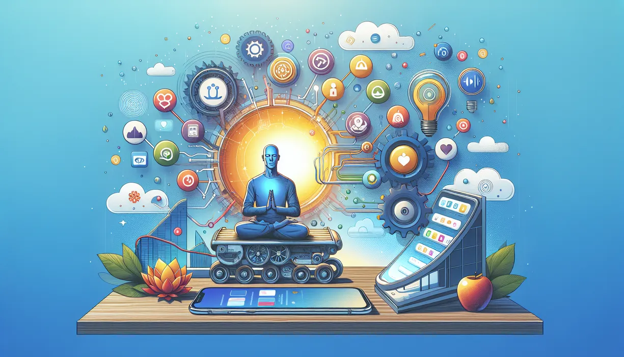 cover for Top 10 Apps for Mindful Living and Well-Being